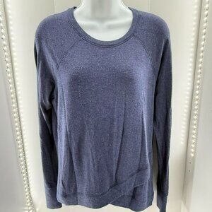 ATHLETA Cozy Athleisure long-sleeve navy blue womens size XS W134